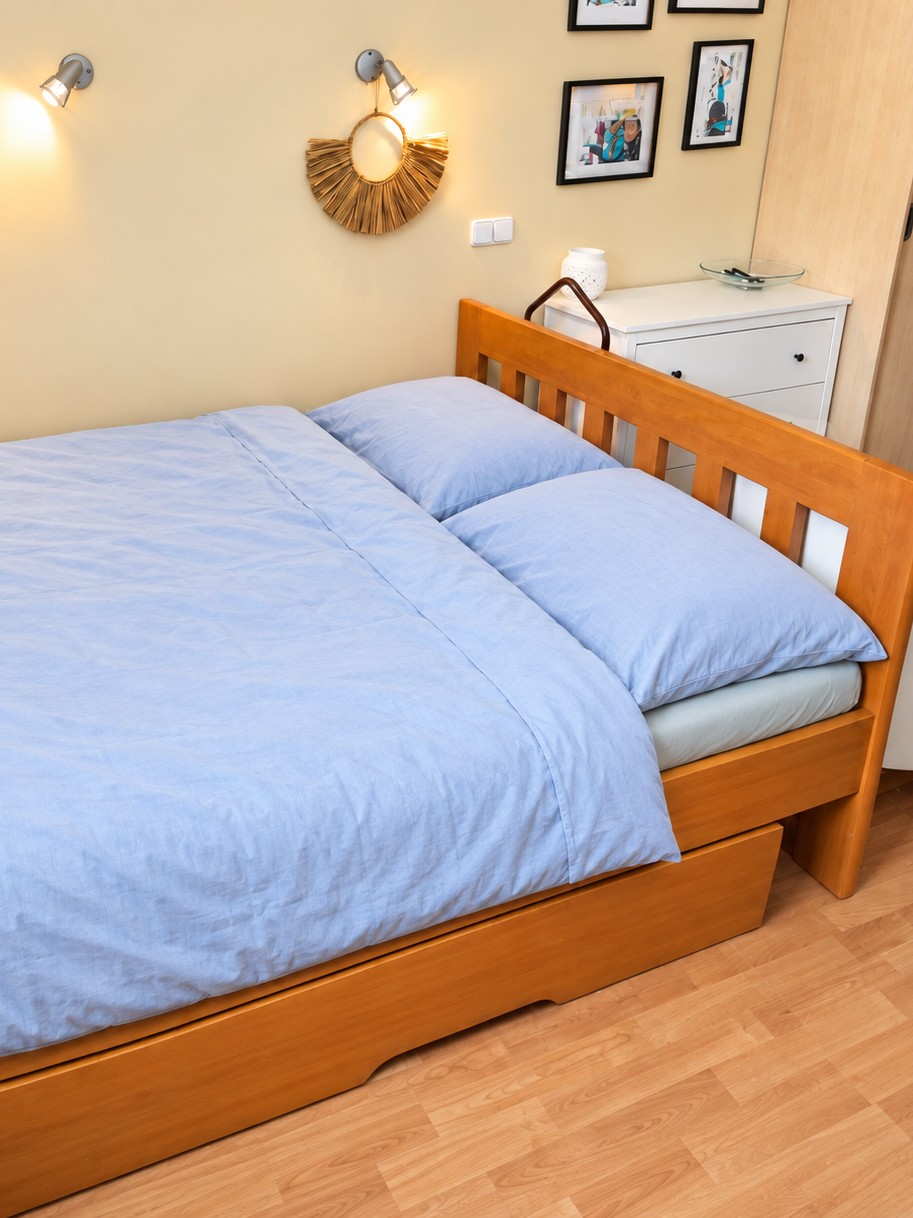 Spaní v apartmánu Harradise